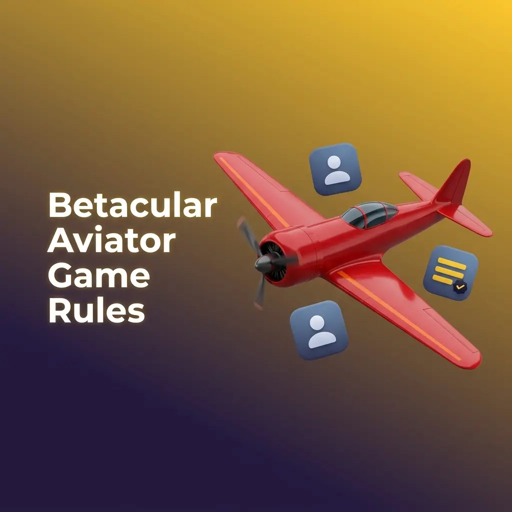 Betacular Aviator game rules showing plane multiplier mechanics, dual bet option, auto cash out, and 97% RTP details