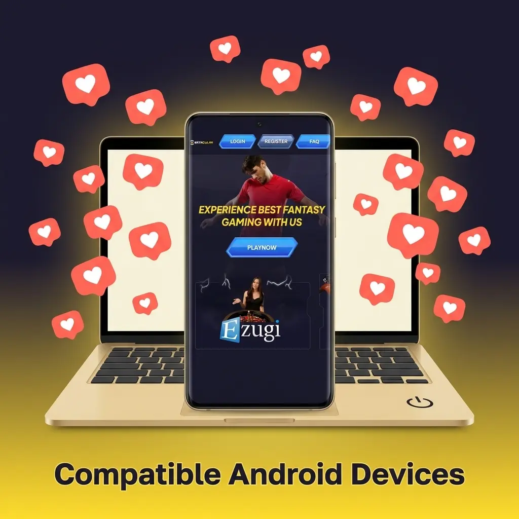 Betacular app compatible Android devices in India including Samsung, Redmi, OnePlus, Realme, Vivo, OPPO, Poco, Motorola