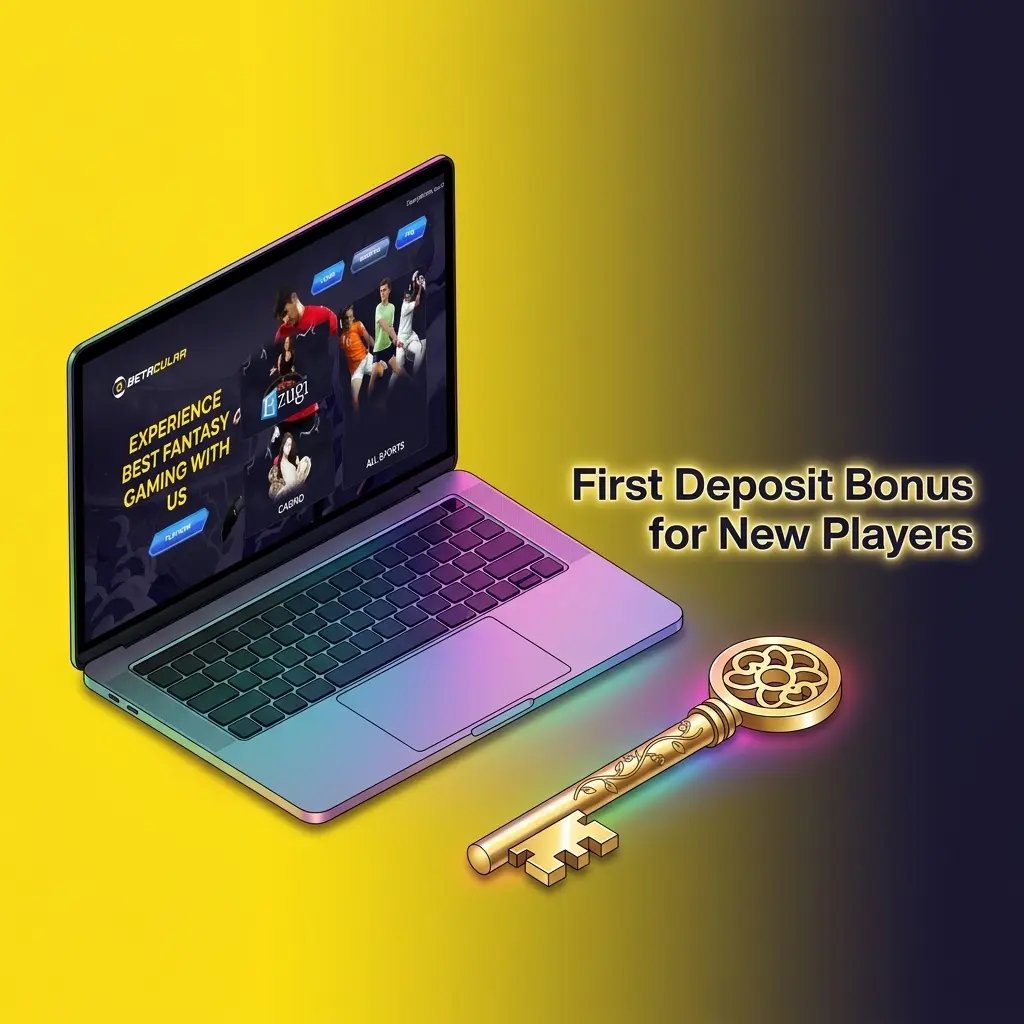 Betacular first deposit bonus 100% match up to ₹10,000 INR for new players on casino and sports betting