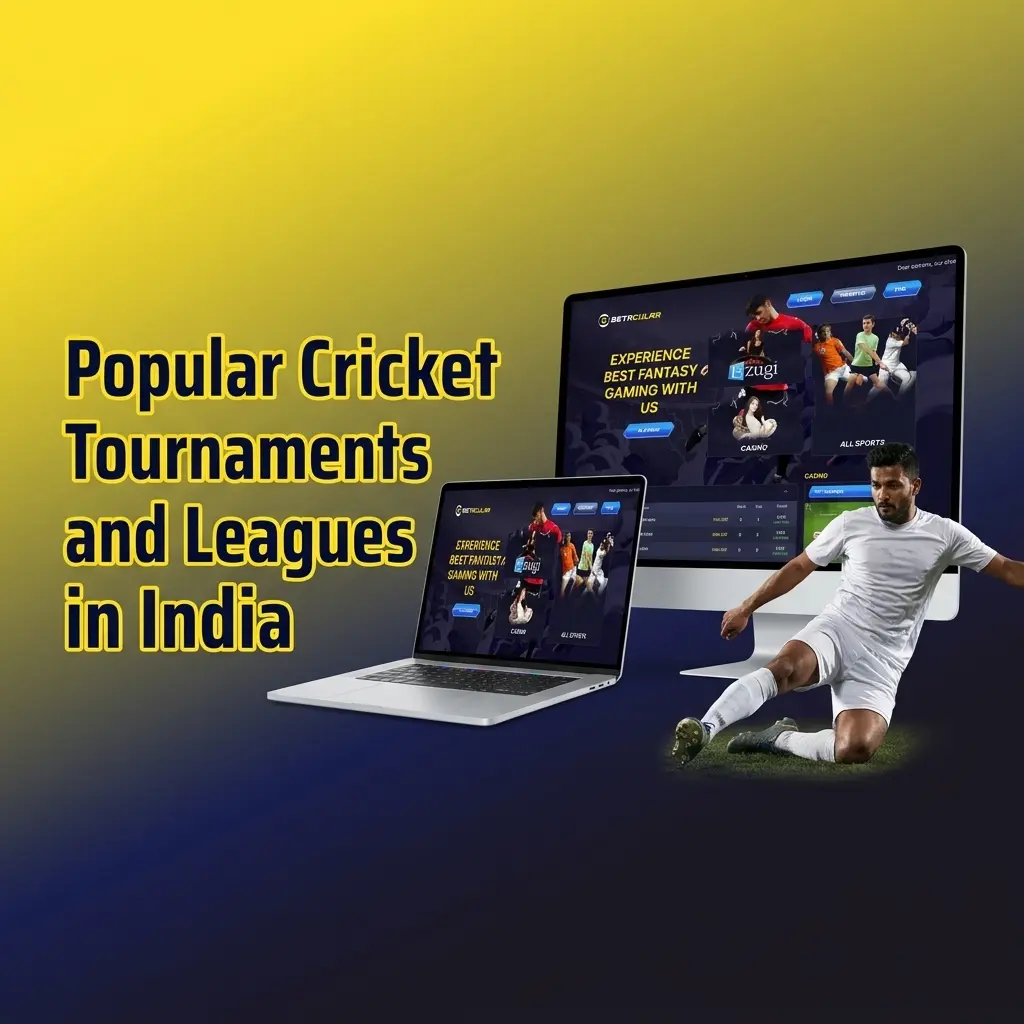 Popular cricket tournaments in India including IPL, ICC World Cup, Ashes, WPL, BBL available for betting on Betacular