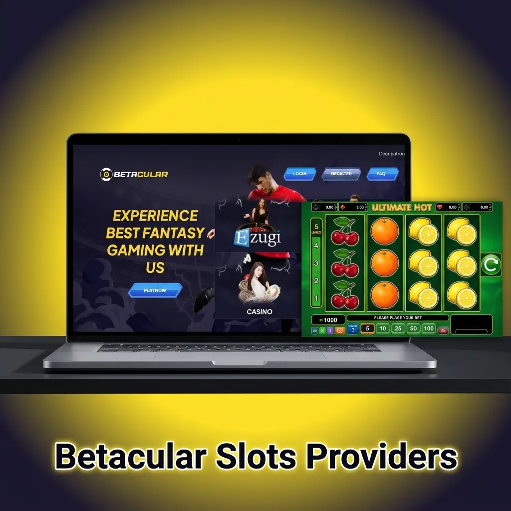 Betacular slots providers including Pragmatic Play, NetEnt, Microgaming and 60+ licensed studios for Indian players