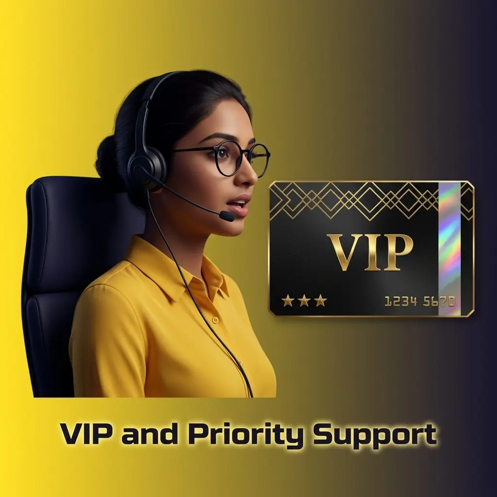 Betacular VIP priority support service with dedicated account manager and fast response times for high-tier members