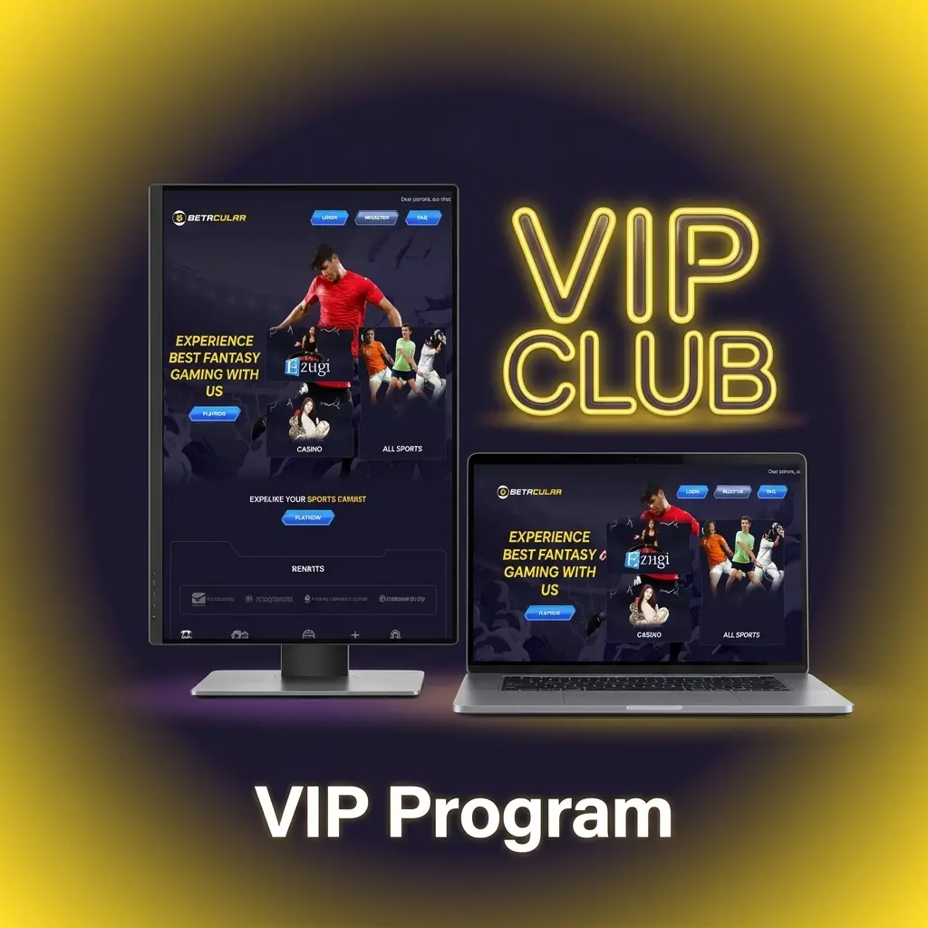 Betacular VIP tiered loyalty programme with exclusive perks, higher withdrawal limits, personal managers and special reload offers