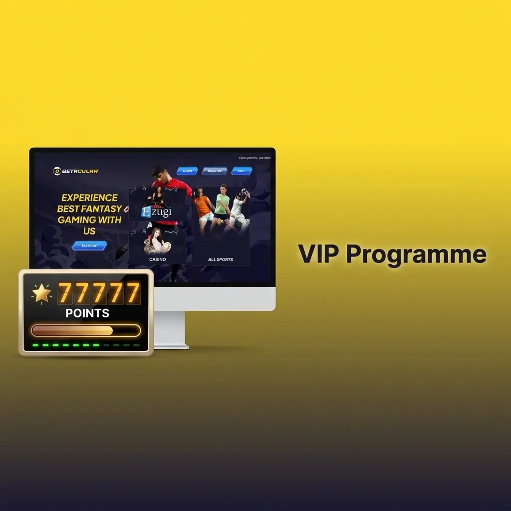 Betacular VIP loyalty programme tiers: Bronze, Silver, Gold, and Platinum rewards for active players
