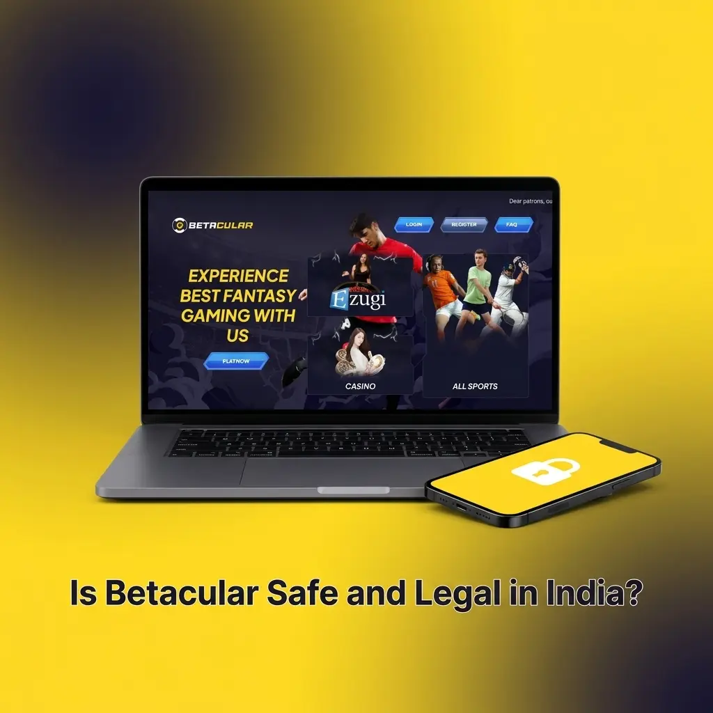 Betacular Curaçao licensed platform with SSL encryption and responsible gaming tools for safe betting in India