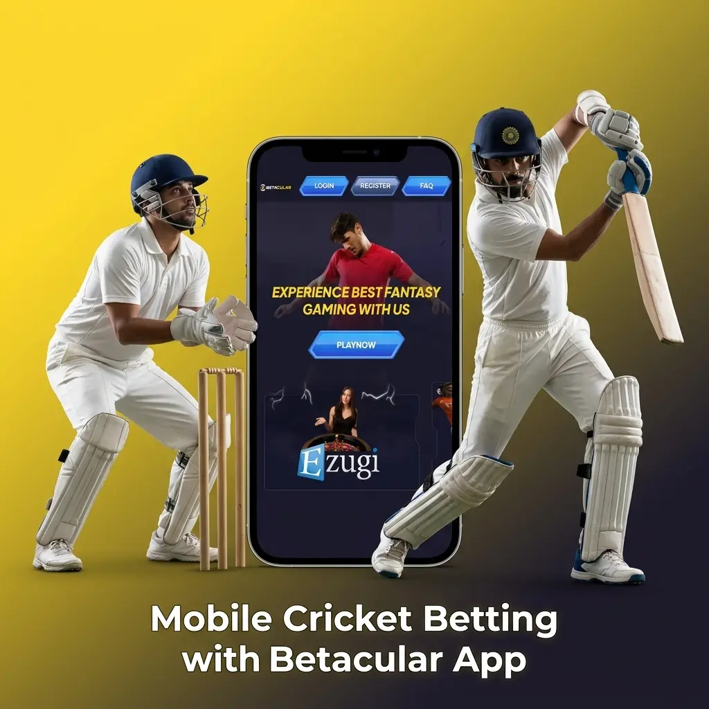 Betacular mobile app for cricket betting on Android and iOS with live betting and deposit features
