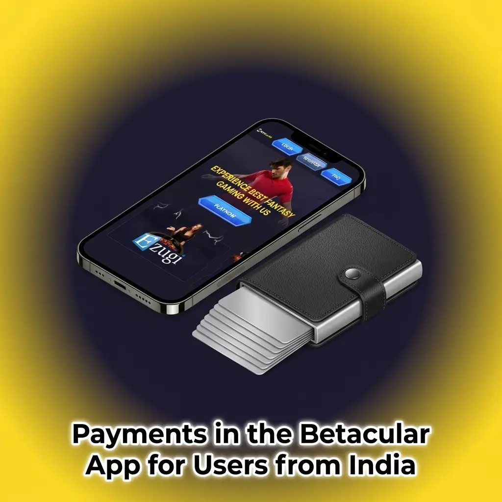 Betacular app payment options for Indian users including PhonePe, Paytm, UPI, IMPS, Skrill, Neteller, and crypto