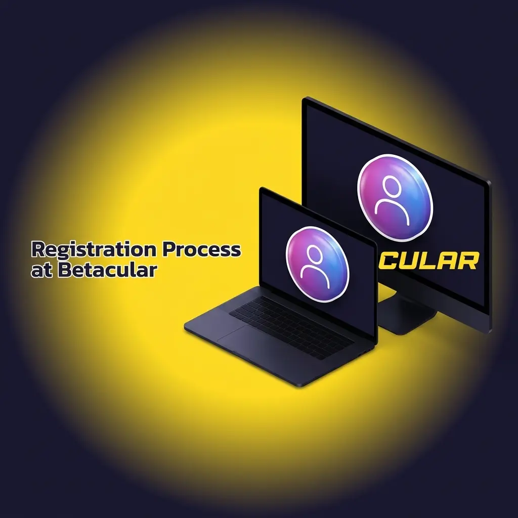 Step-by-step Betacular registration process for Indian players showing sign-up form fields and account verification steps