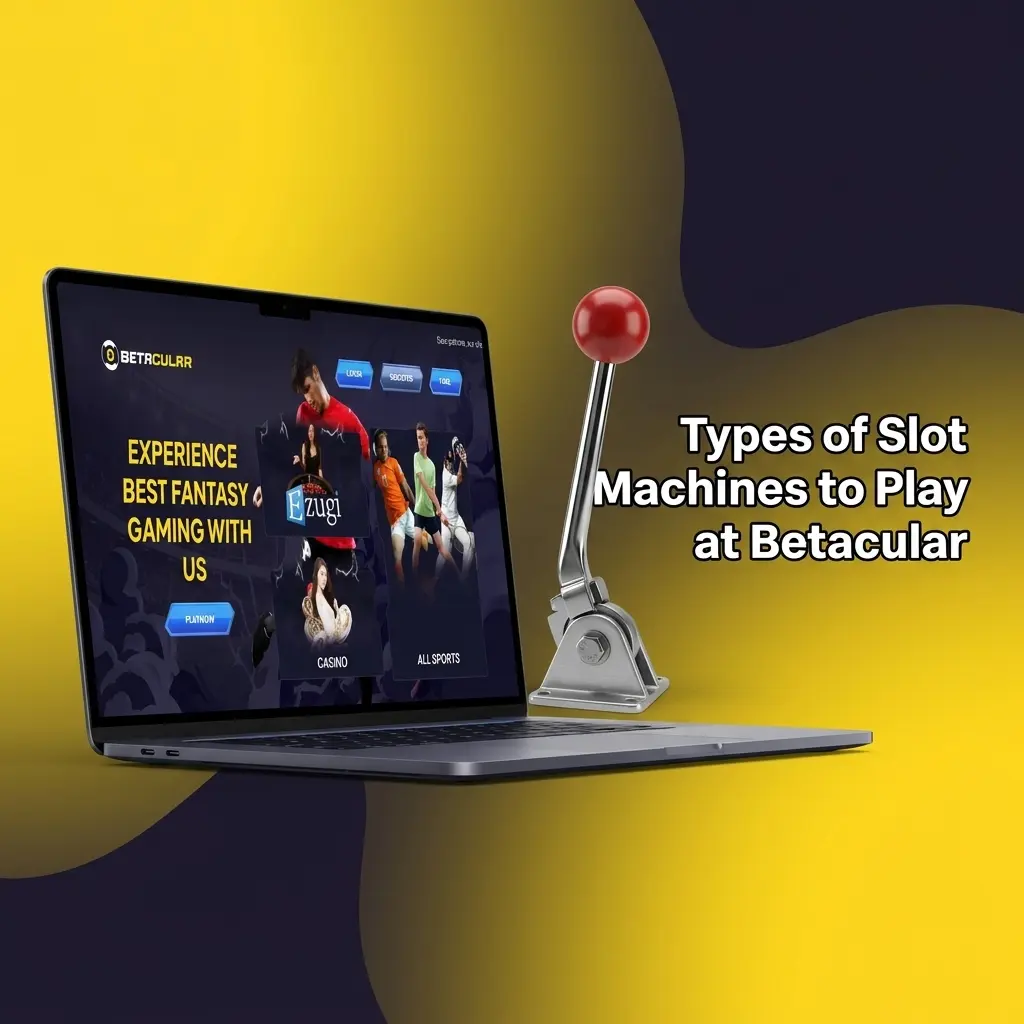 Types of slot machines at Betacular including classic, video, progressive jackpot, Megaways, crash, and buy bonus slots