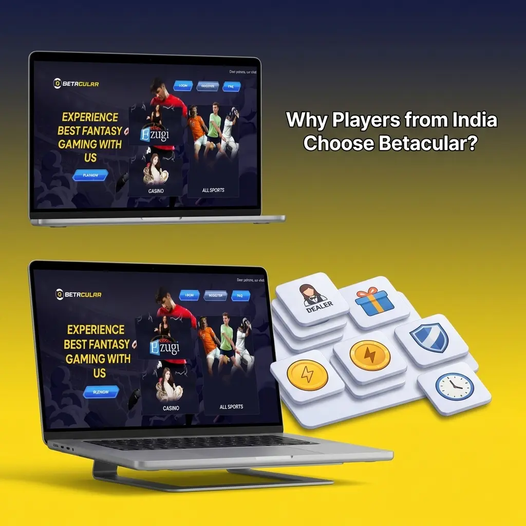 Indian players choosing Betacular for INR payments, UPI, Andar Bahar, welcome bonus, and 24/7 support